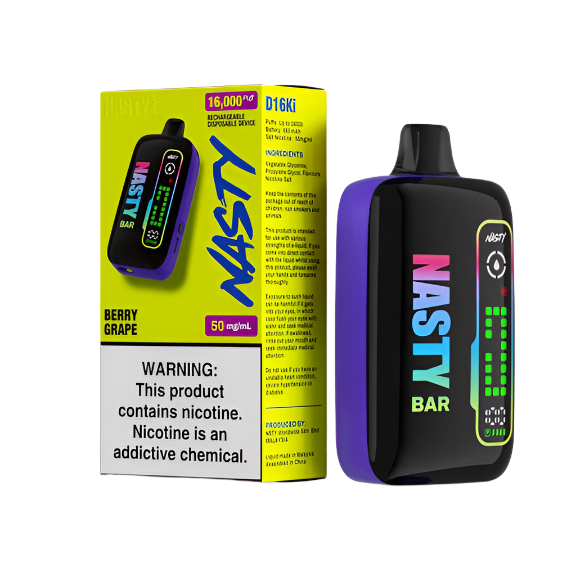 Nasty Bar Berry Grape 16 000
