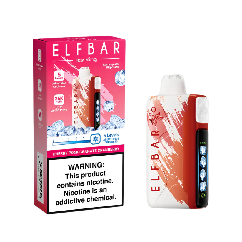 Elfbar Ice King 25K Cherry Pomegranate Cranberry