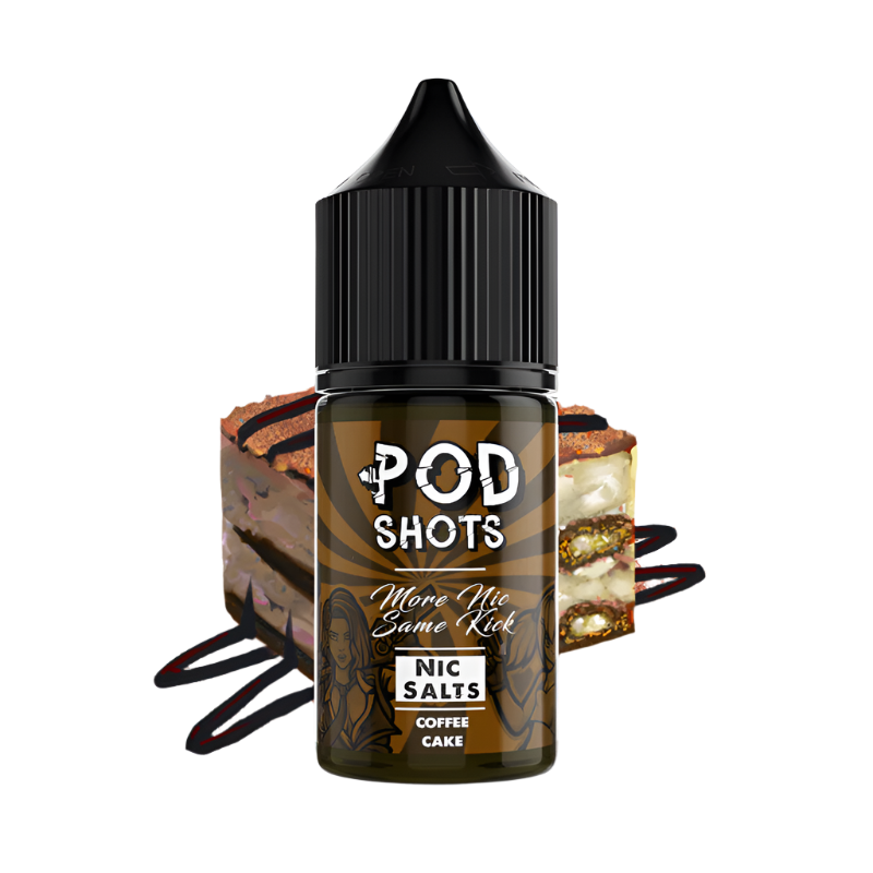 Pod Shots Coffee Cake 35mg
