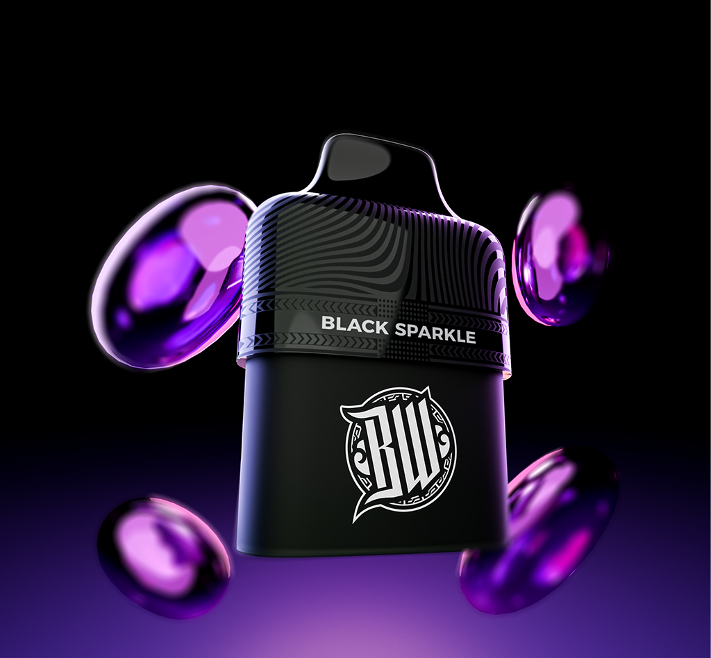 Bewolk Pod Black Sparkle