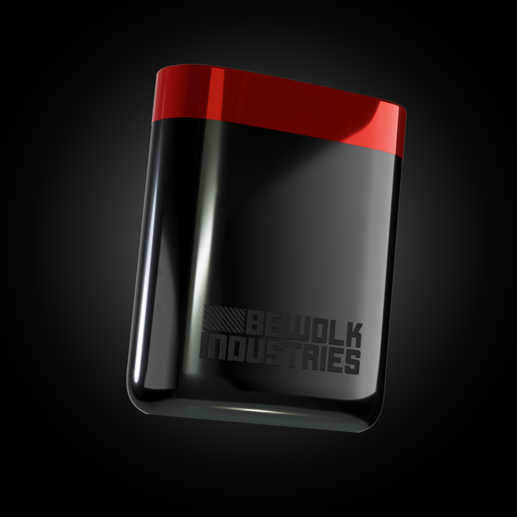 Bewolk Battery- Red
