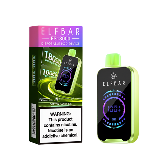 Elfbar 18 000 Cotton Candy Ice