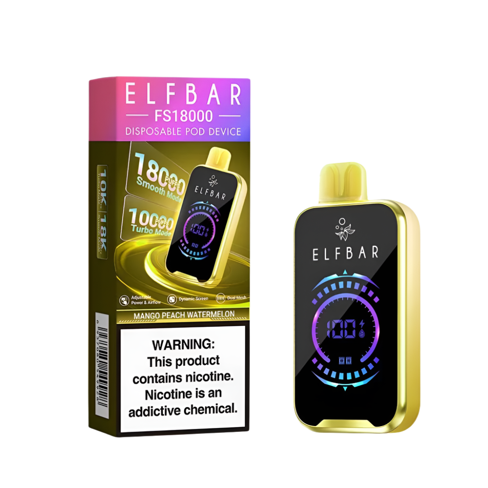 Elfbar 18 000 Mango Peach Watermelon