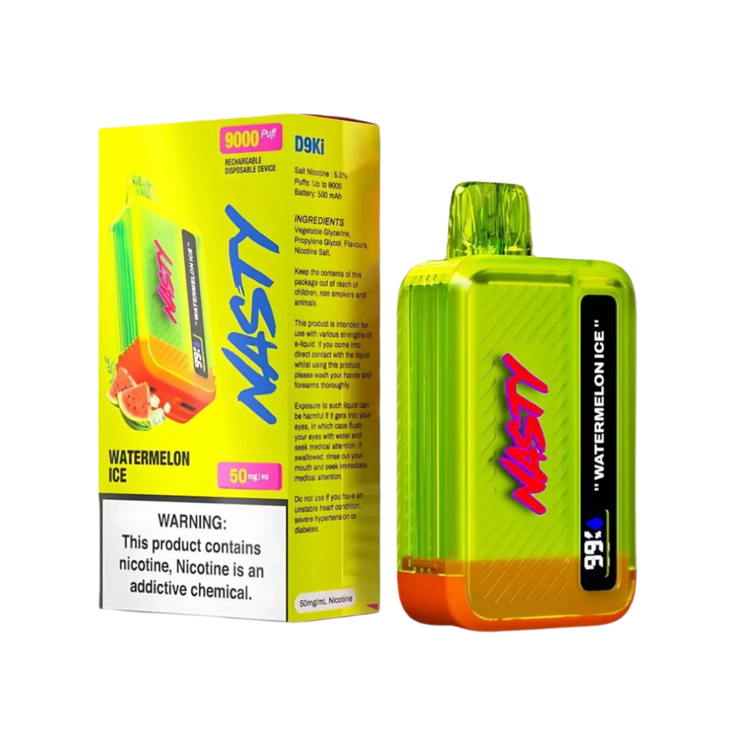 Nasty Bar Watermelon Ice 9000