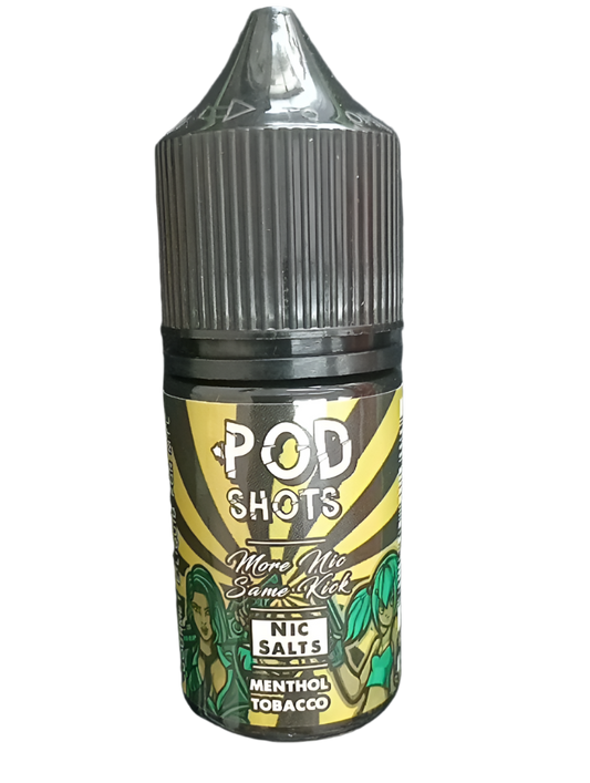 Pod Shots Menthol Tobacco