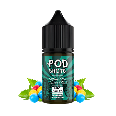 Pod Shots Spearmint Bubblegum