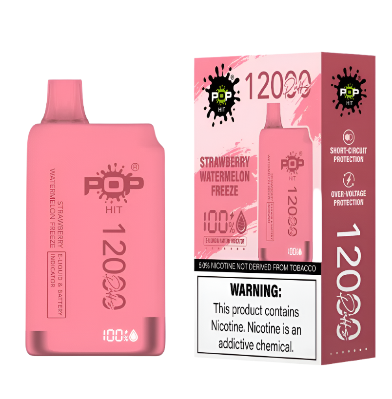 Pop Hit Strawberry Watermelon Freeze 12 000