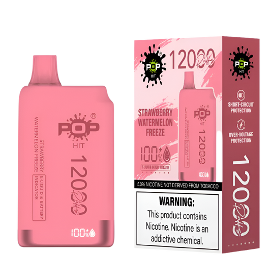 Pop Hit Strawberry Watermelon Freeze 12 000