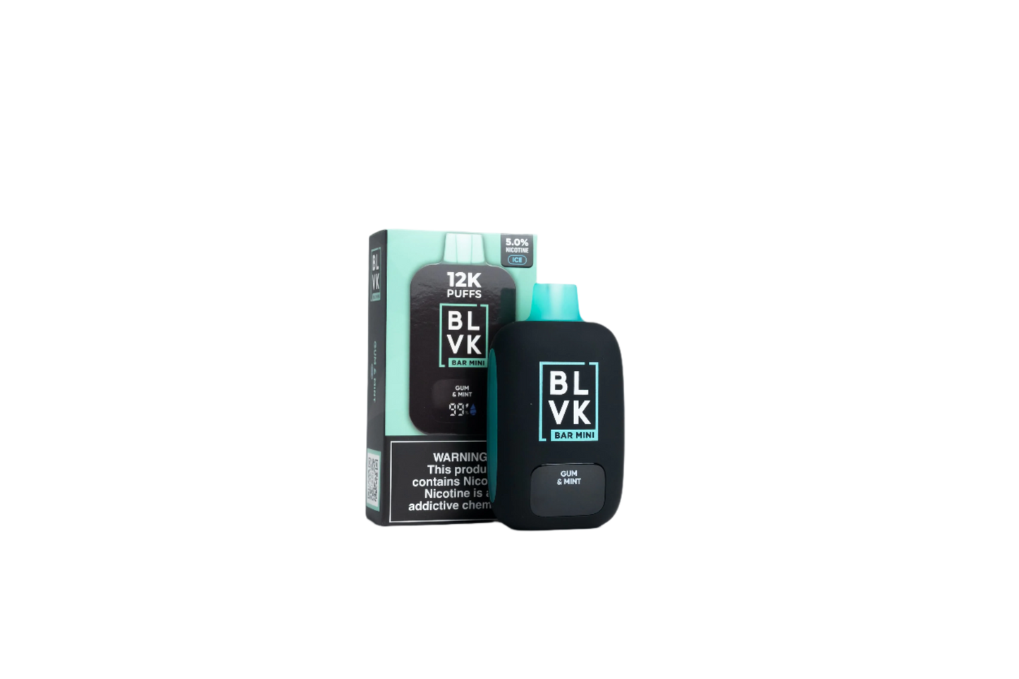 BLVK Bar 12K Gum & Mint