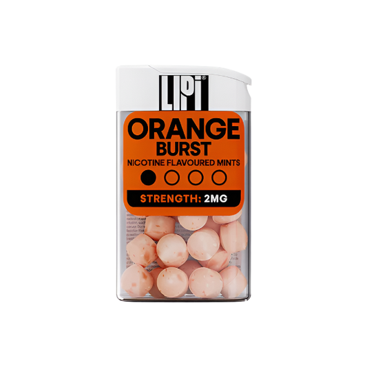 Lipi Nicotine Mints Orange Burst