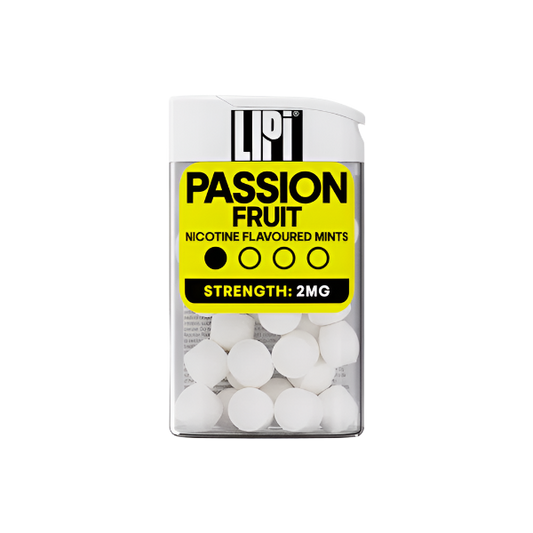 Lipi Nicotine Mints Passion Fruit